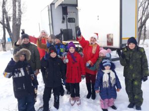 Подробнее о статье Зимние забавы в с.Рославка